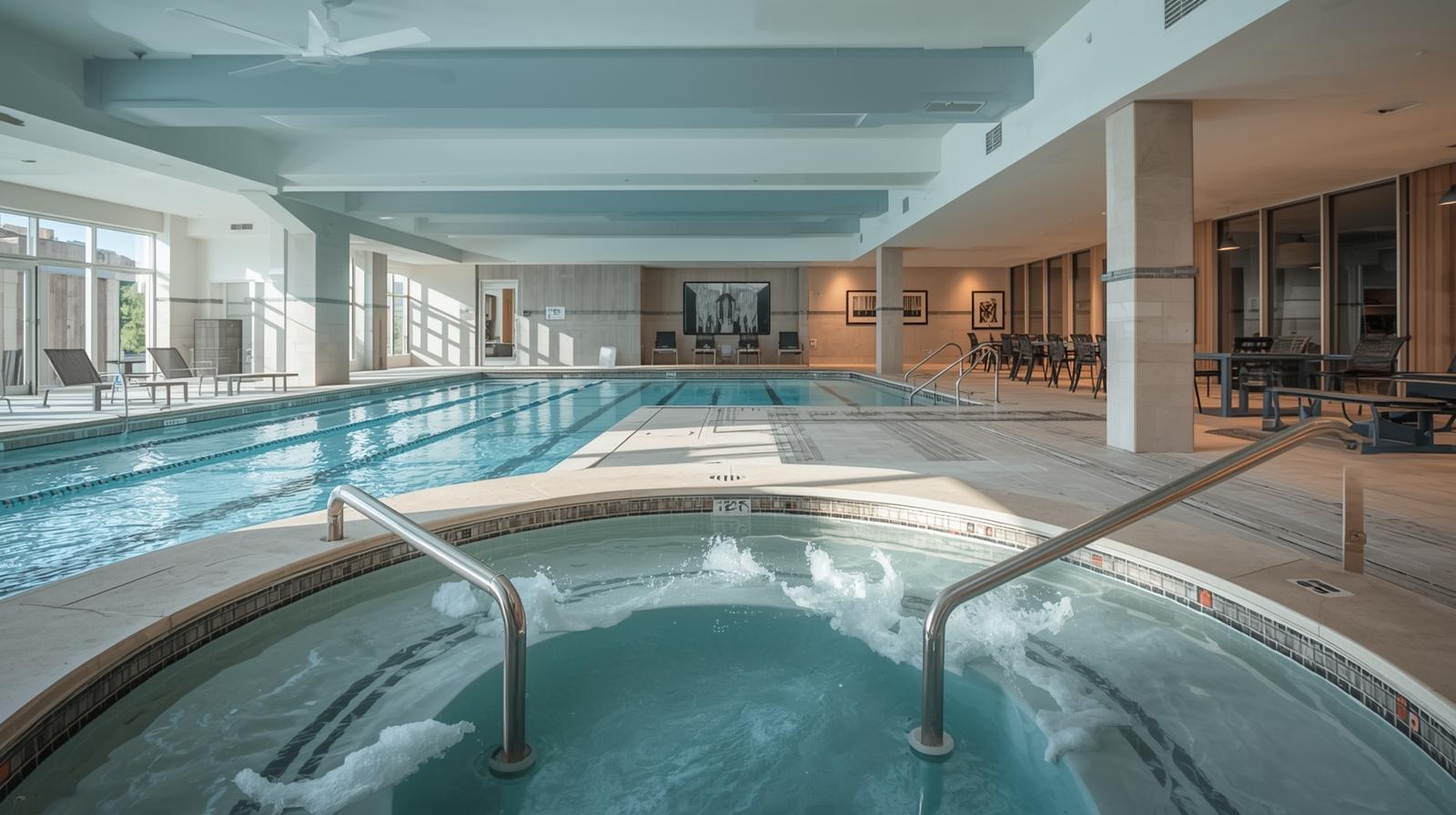 Natación y recuperación activa en gimnasio con piscina: cross-training de bajo impacto